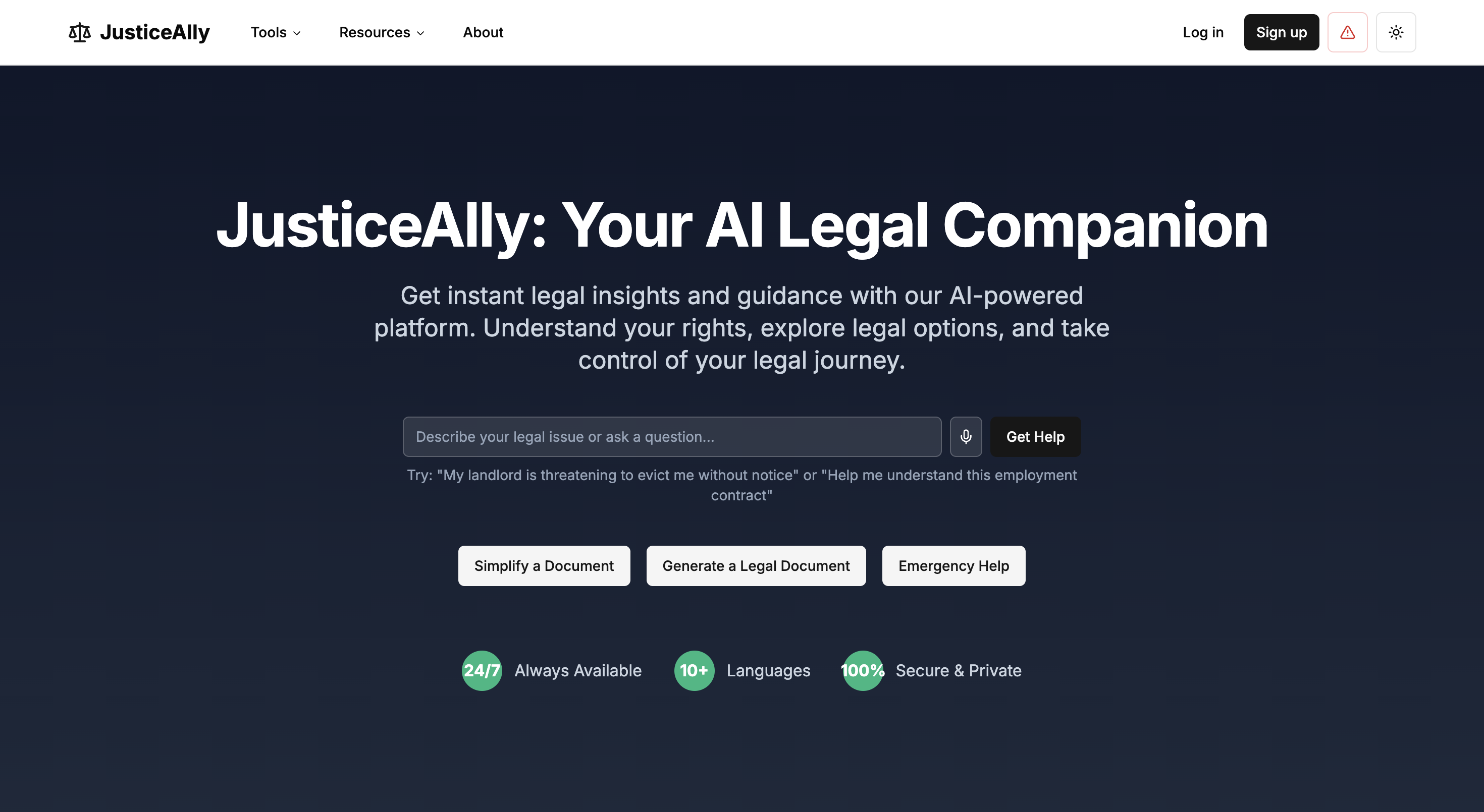 JusticeAlly
